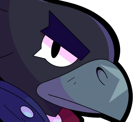 Crow - Legendary Assassin brawler in Brawl Stars