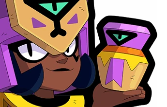 Najia - Mythic Damage Dealer brawler in Brawl Stars