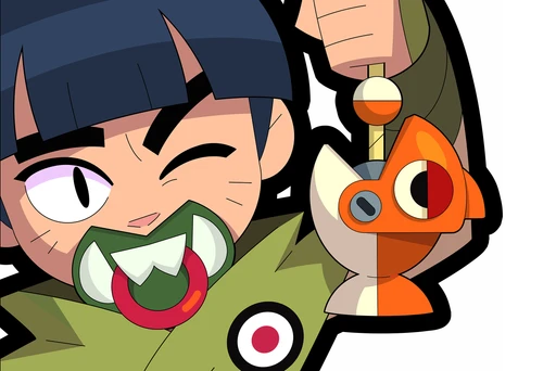 Nori - Legendary Assassin brawler in Brawl Stars