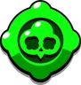 Cordelius's Poison Mushroom Gadget in Brawl Stars