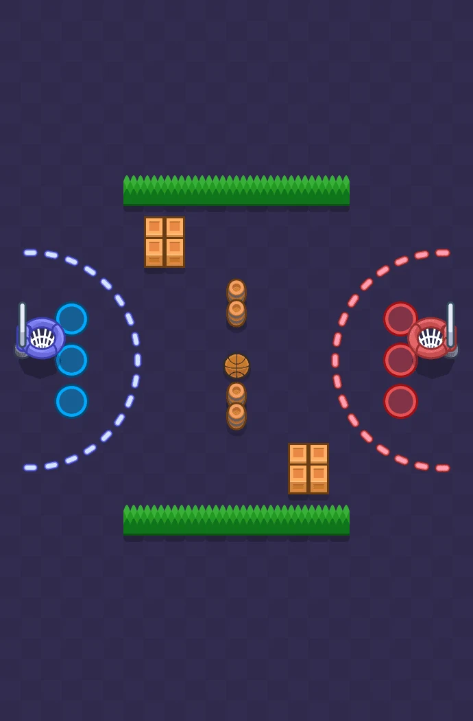 Pocket Pass - Brawl Stars Basket Brawl map layout