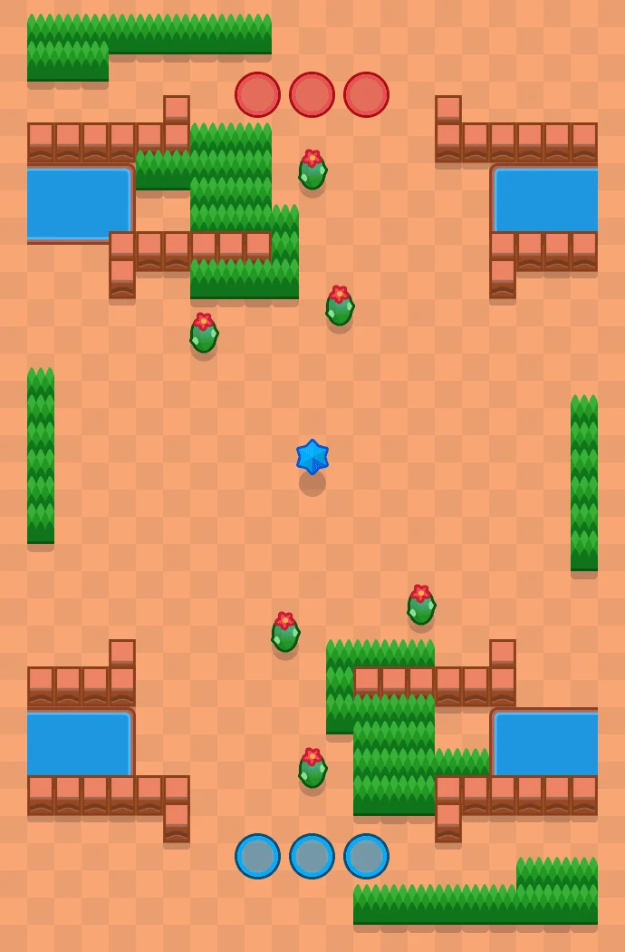 Chivalry - Brawl Stars Knockout map layout