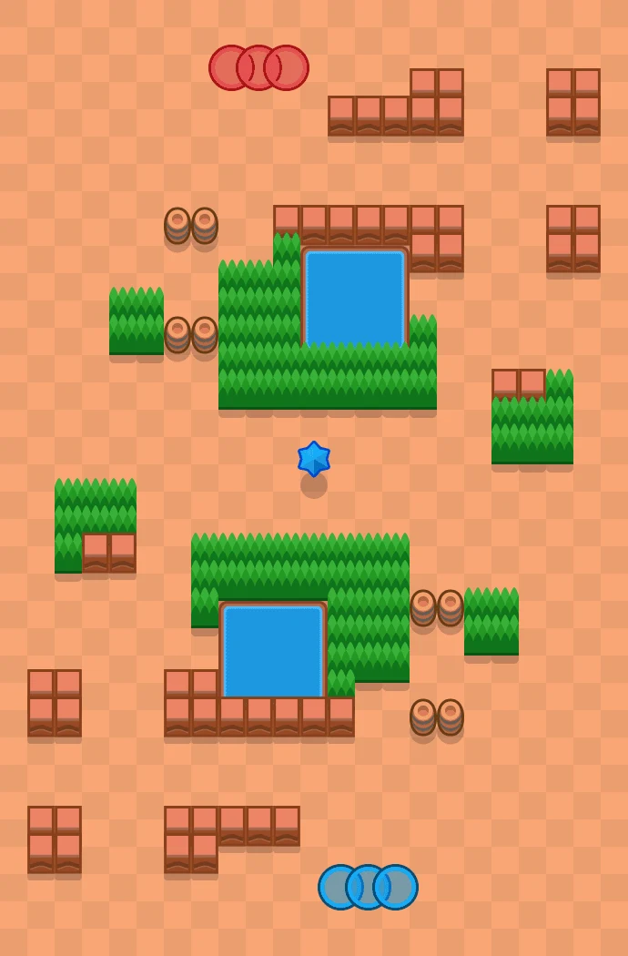 Konnakol - Brawl Stars Knockout map layout