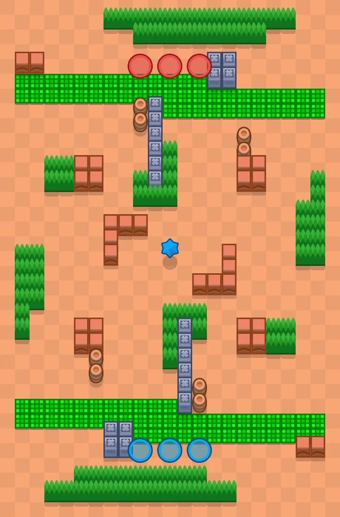 Please Remain Standing - Brawl Stars Knockout map layout
