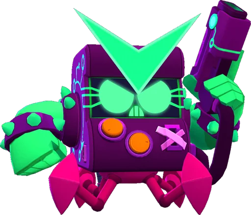Antivirus - Legendary skin in Brawl Stars
