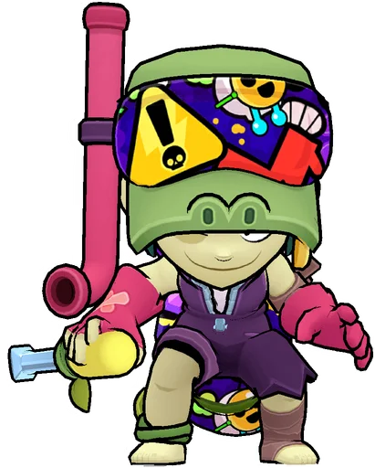 Graffiti - Rare skin in Brawl Stars