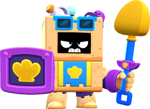 Sandcastle - Rare skin in Brawl Stars