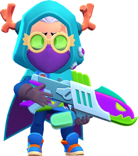 Coral - Epic skin in Brawl Stars