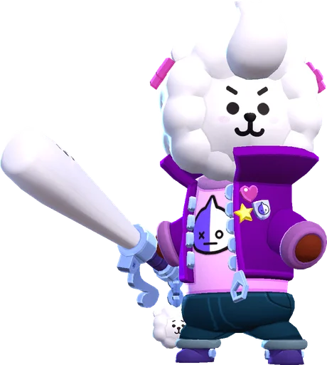 Bibi RJ - Epic skin in Brawl Stars