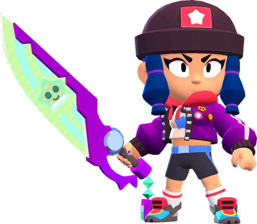 Heroine - Epic skin in Brawl Stars