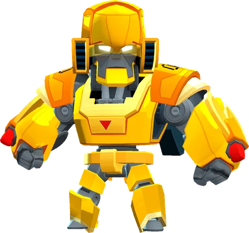 Gold Mecha - Legendary skin in Brawl Stars