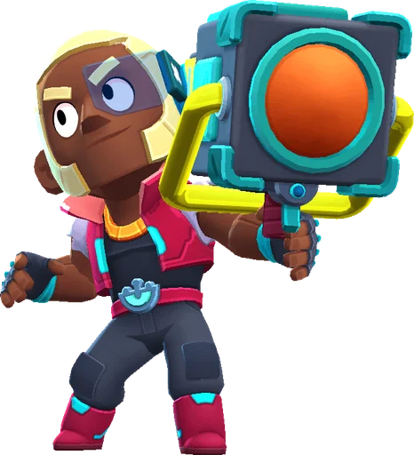 Cyber skin in Brawl Stars