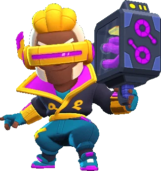 Gold Hacker - Epic skin in Brawl Stars