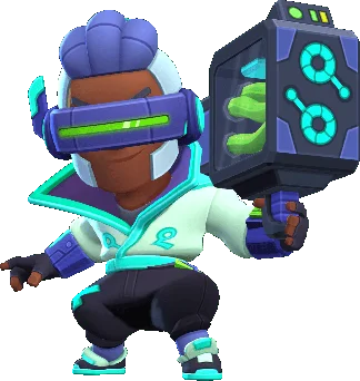 Hacker - Epic skin in Brawl Stars
