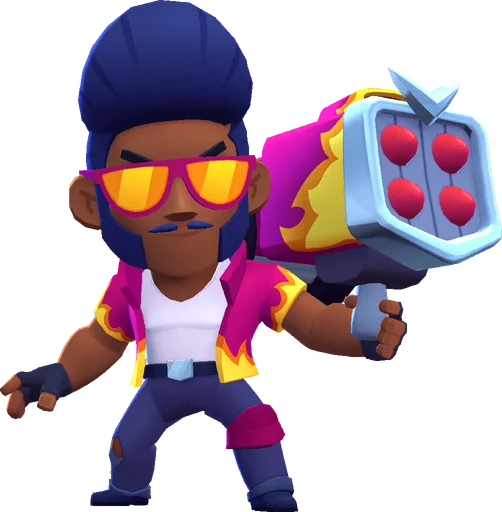Hot Rod - Epic skin in Brawl Stars