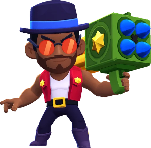 Old School - Super Rare skin in Brawl Stars