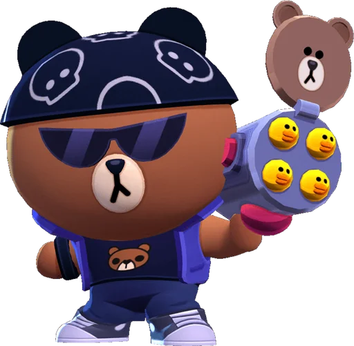 Rocket Brown - Epic skin in Brawl Stars