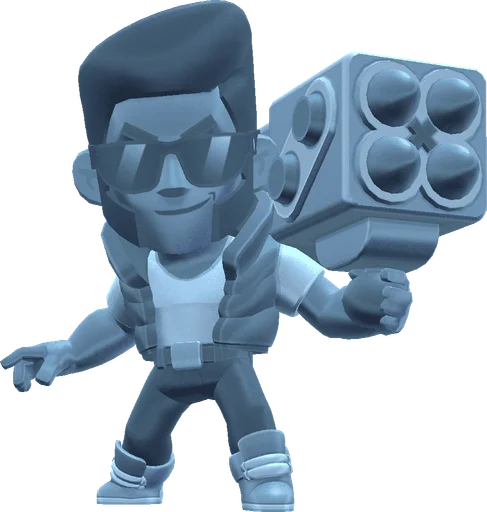 True Silver (Fresh Cut) skin in Brawl Stars