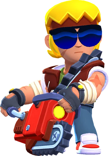 Chainsaw - Epic skin in Brawl Stars