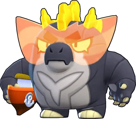 Black Godzilla - Hypercharge skin in Brawl Stars