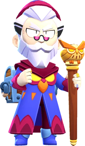 Wizard - Epic skin in Brawl Stars