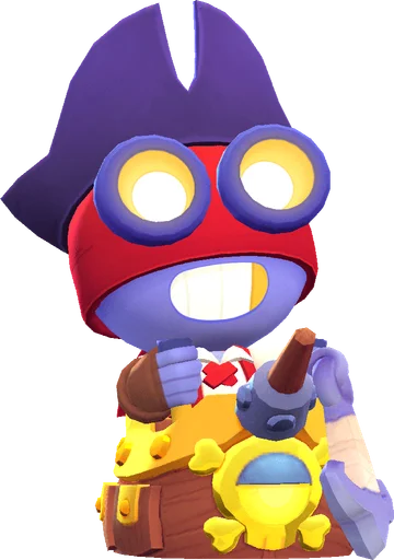 Captain - Epic skin in Brawl Stars