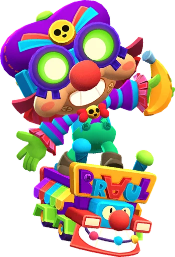 Crazy Clown - Epic skin in Brawl Stars