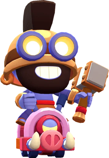 Hog Rider - Super Rare skin in Brawl Stars