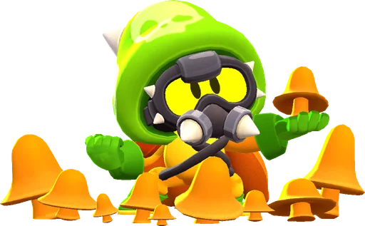 Poison Cap - Rare skin in Brawl Stars