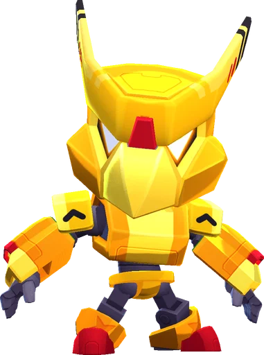 Gold Mecha - Legendary skin in Brawl Stars