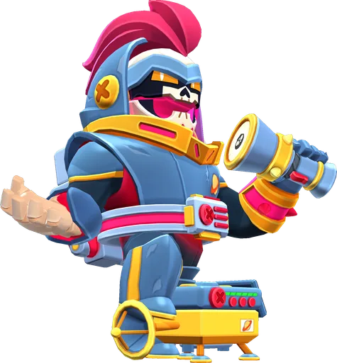 Terrornaut Damian skin in Brawl Stars