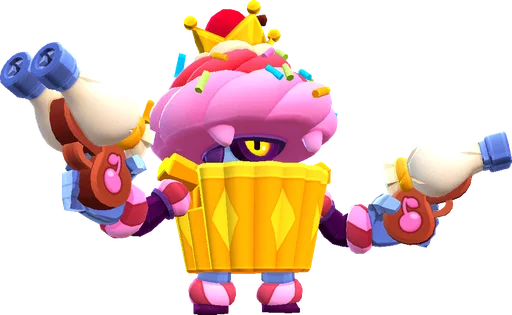 Cupcake - Epic skin in Brawl Stars