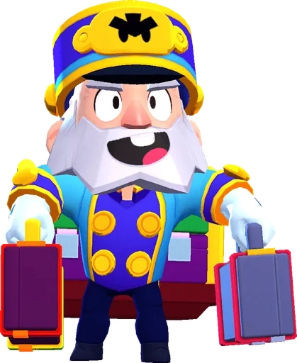 Bellhop Mike - Super Rare skin in Brawl Stars
