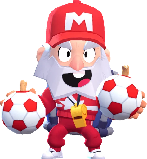 Coach Mike - Epic skin in Brawl Stars