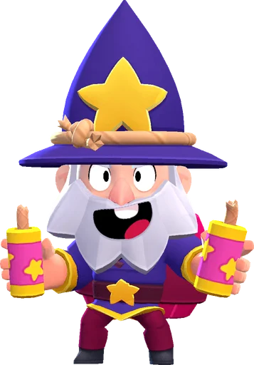 Firecracker Wizard Mike - Rare skin in Brawl Stars