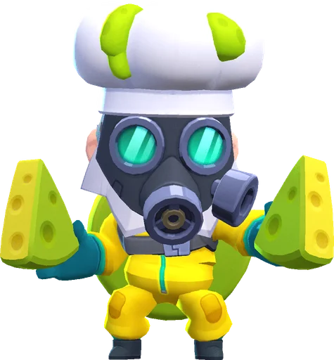 Moldy Mike - Mythic skin in Brawl Stars