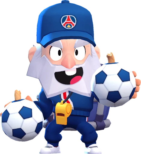PSG Mike - Epic skin in Brawl Stars