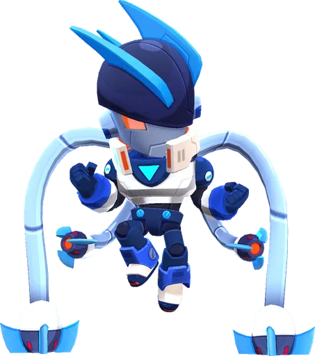 Mecha (Unit-00) - Legendary skin in Brawl Stars