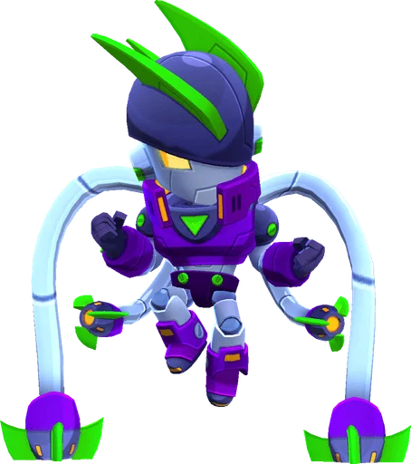 Mecha (Unit-01) - Legendary skin in Brawl Stars