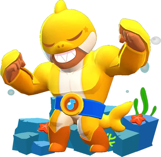El Baby Shark - Epic skin in Brawl Stars
