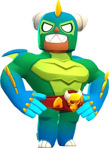El Dragón Verdoso - Epic skin in Brawl Stars
