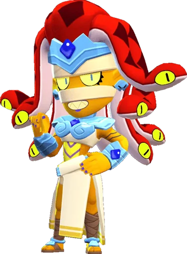 Ruby Medusa - Epic skin in Brawl Stars