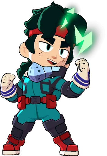 Deku - Epic skin in Brawl Stars