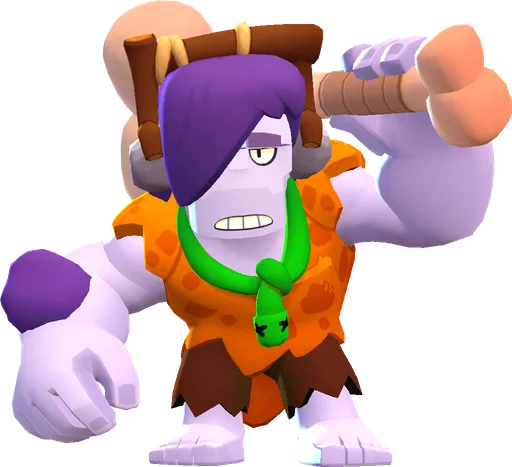 Caveman - Super Rare skin in Brawl Stars