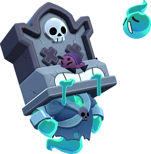 Gravestone Griff skin in Brawl Stars