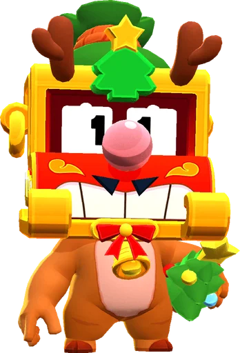 Sleigher - Epic skin in Brawl Stars