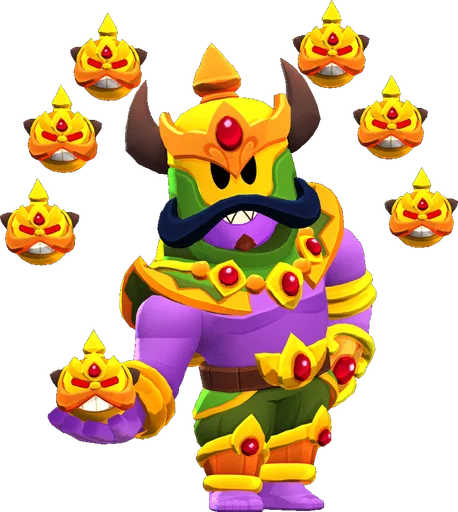 Dasis - Mythic skin in Brawl Stars