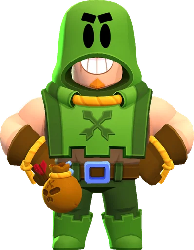 Grombin Hood - Rare skin in Brawl Stars