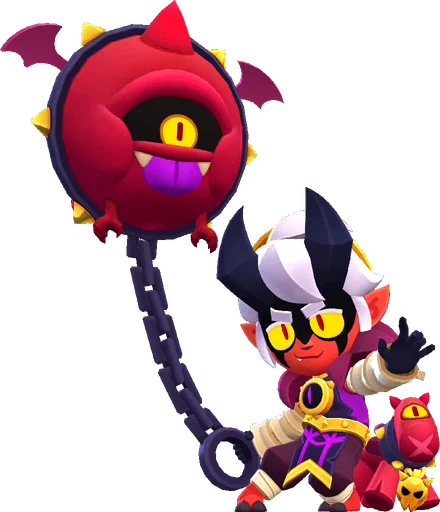 Grim - Epic skin in Brawl Stars