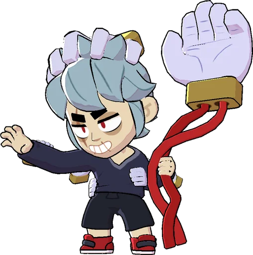 Tomura Shigaraki - Mythic skin in Brawl Stars